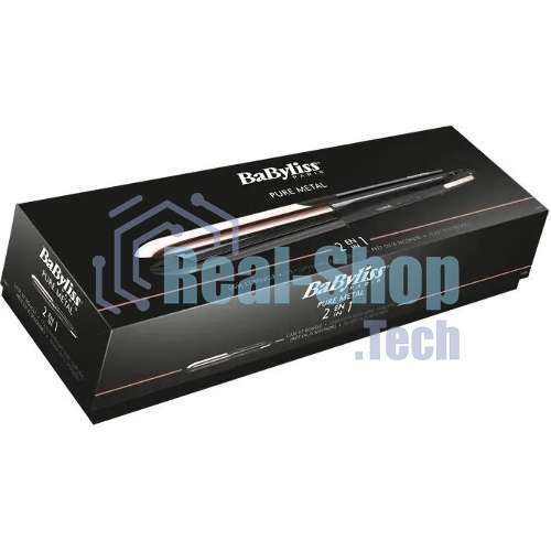 Выпрямитель для волос BaByliss Pure Metal ST481E черный/бронзовый, 28 мм, 230 °C, 5 режимов