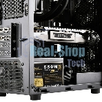 Компьютерный корпус Silverstone SST-PS15B-PRO Precision Mini Tower Micro ATX Computer Case, tempered glass, 2x 120мм ARGb, 1x ARGb Controller, black