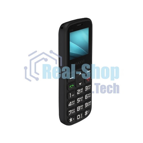 Мобильный телефон Maxvi B100i черный
