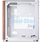 Компьютерный корпус без блока питания Case JONSBO TK-0 белый, Desktop SFF, TG, no fan, 1xUSB-A 3.2 + 1xUSB-C 3.2, SFX PSU Support, mITX белый