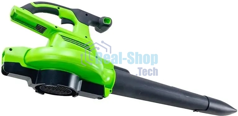 Воздуходув-Садовый Пылесос аккумуляторный GreenWorks GD40BVII, 40V, бесщеточный, без АКБ и ЗУаккумуляторный (2406907)