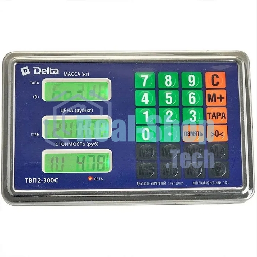Весы электронные торговые DELTA ТВП2-150