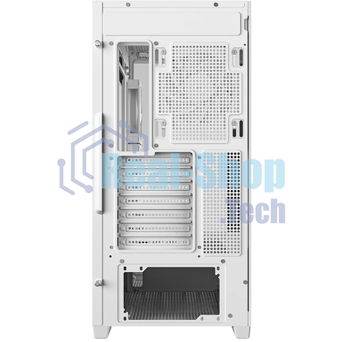 Компьютерный корпус Deepcool CG580 4F V2 WH без БП, боковое окно (панорама), 4x120мм ARGb PWM вентилятора, белый, ATX (R-CG580-WHADA4-G-2)
