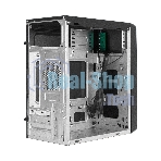 Компьютерный корпус Minitower ExeGate mEVO-7805-XP600 (mATX, БП XP600 с вент. 12см, 2*USB+1*USB 3.0, аудио, черный, с 2*RGb подсветкой)