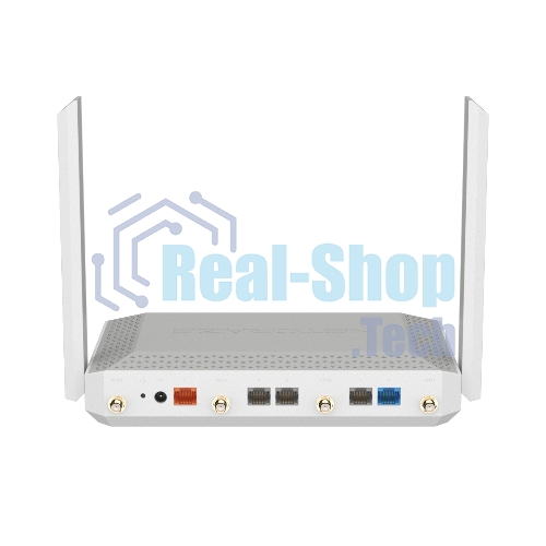 Мультигигабитный интернет-центр Netcraze Hero 5G (NC-4110) с модемом 5G, двумя слотами для SIM-карт, Mesh Wi-Fi 6 AX3000, Smart-коммутатором 1×2.5G и 4×1G, многофункциональными портами USB 3.0 и 2.0