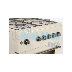 Плита газовая Nordfrost GG 6061 Y бежевый, конфорок 4 шт, духовка 63 л, 60 см x 89 см x 60 см