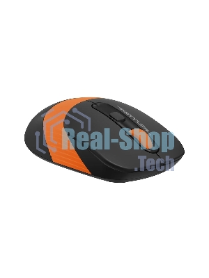 Мышь беспроводная A4Tech Fstyler FG10 черный/оранжевый, 2000 dpi, радиоканал, USB, кнопки - 4