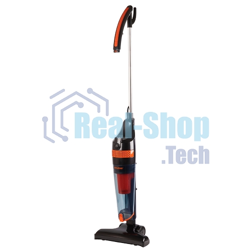 Пылесос вертикальный Endever SkyClean VC-294 черный/оранжевый, питание от сети, 120 Вт, уборка сухая, пылесборник 1.5 л