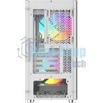 Корпус SAMA S30, Mini-Tower, белый, 2 x 140 мм, 1 x 120 мм