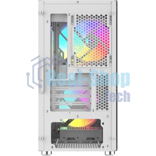 Корпус SAMA S30, Mini-Tower, белый, 2 x 140 мм, 1 x 120 мм