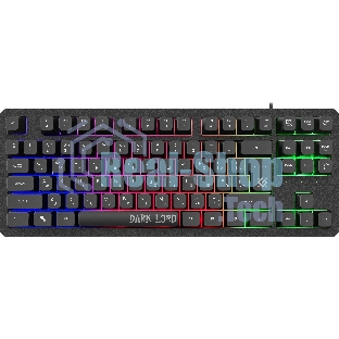 Клавиатура проводная Defender Dark Lord GK-580, USB, черный
