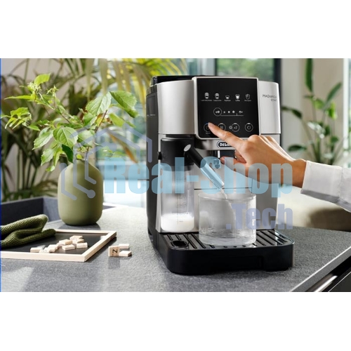 Кофемашина автоматическая DeLonghi ECAM220.80.SB серебристый, исп. кофе - молотый/зерновой, 1.8 л, 1450 Вт, 15 Бар.