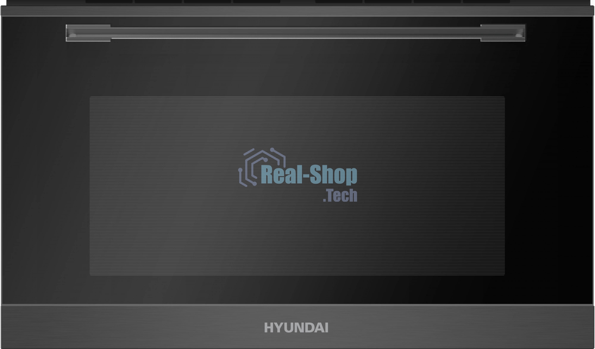 Духовой шкаф Электрический Hyundai HMEO 6540 DX черный