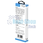 Кабель Maxvi MC-19M blue, USB-A - microUSB, 2.4A, LED ток макс. нагрузки 2.4А, макс. напряжение 5V; стандарт USB 2.0; длина кабеля 1.5м, нейлоновая оплетка, металлические корпуса разъемов, LED подсветка, цвет: синий
