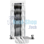 Кулер для процессора Thermalright Assassin Spirit 120 Vision ARGB White (4-pin PWM, LED temp., 154mm, Al/Cu, 4x6mm, ARGB, 1x120mm, 66.17CFM, 25.6dBA, 1500RPM, S: 1851/1700/1200/115X, AM5/AM4, white)