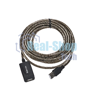 Кабель USB2.0-repeater, удлинительный активный <Am-->Af> 5м, Telecom <TUS7049-5M>
