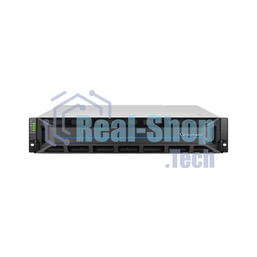 Система хранения данных Infortrend EonStor GS3012R03C0FD-8U32 (12x3.5, 2U, High IOPS, Dual Redundant Controllers (incl: 4x4GB Cache, 4x25Gb SFP28, 4 FREE host board slots, 4x12Gb SAS ext ports, 2x Super capacitor+Flash+FAN module, 2x530W), Rackmount kit)