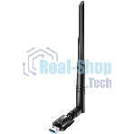 Сетевой адаптер Wi-Fi Cudy WU1400 AC1300 USB 3.0 (ант.внеш.несъем.) 1ант.