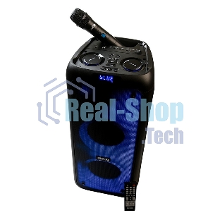 Акустическая колонка 1.0, Dialog Oscar AO-200 45WRMS, Караоке с беспр. микр., BT/FM/USB/SD/LED