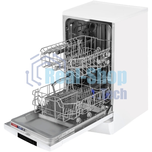 Посудомоечная машина Maunfeld MWF45220W, белый, 44.8 см, 10 компл., 49 дБ, класс A++