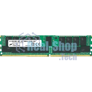 Оперативная память 32GB Micron DDR4 3200 RDIMM Server Memory MTA36ASF4G72PZ-3G2 ECC, Reg, CL22, 1.2V, 2GBx4, RTL