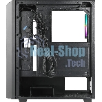 Компьютерный корпус Azza Fighter черный без БП ATX 4x120мм 2x140мм 2xUSB2.0 1xUSB3.0 audio bott PSU