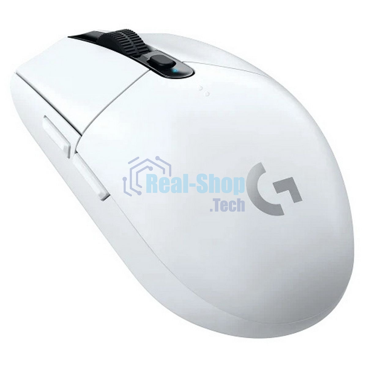 Мышь беспроводная Logitech G304 Lightspeed белый, 12000 dpi, радиоканал, USB, кнопки - 6