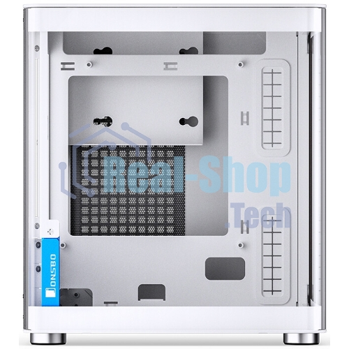 Компьютерный корпус без блока питания Case JONSBO TK-0 белый, Desktop SFF, TG, no fan, 1xUSB-A 3.2 + 1xUSB-C 3.2, SFX PSU Support, mITX белый