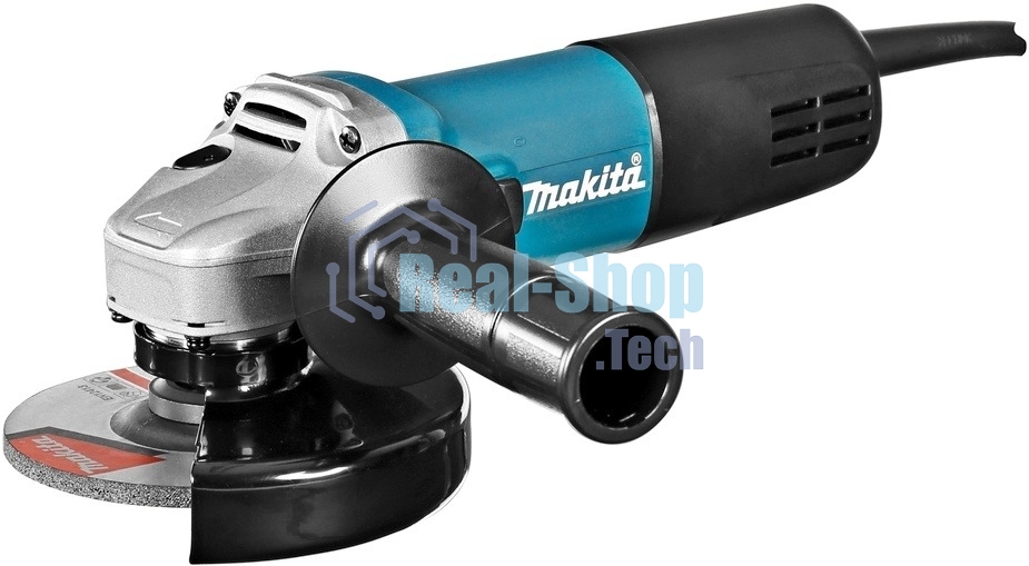 Шлифмашина угловая Makita 9558HNRK 125мм, 840Вт, 11000об\м, плавный пуск, антирестарт, кейс