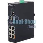 Коммутатор Dahua DH-HS4208-4GT-60, 6×1 Гбит/с + 2×1 Гбит/с SFP, управляемый