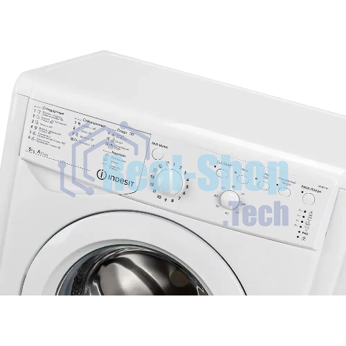 Стиральная машина Indesit IWSB 5105 (CIS) белый, загрузка фронтальная 5 кг, 1000 об/мин., класс: А