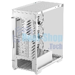 Компьютерный корпус Deepcool CG580 4F V2 WH без БП, боковое окно (панорама), 4x120мм ARGb PWM вентилятора, белый, ATX (R-CG580-WHADA4-G-2)