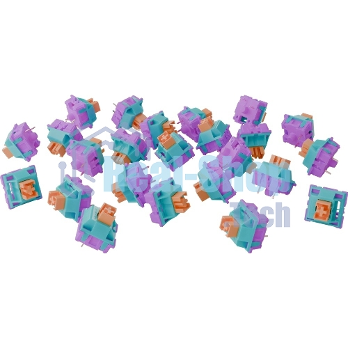 Переключатели Redragon Bullet R фиол.-голуб.,24 шт.