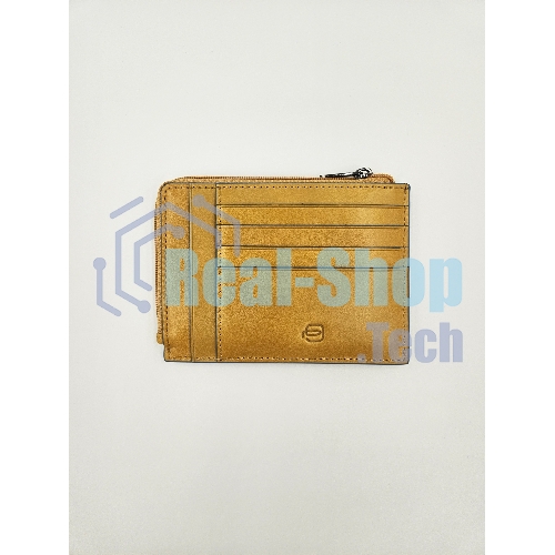 Картхолдер Piquadro Blue Square PU1243B2R/G шафрановый, натуральная кожа