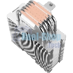 Устройство охлаждения(кулер) Thermalright Burst Assassin 120 SE ARGb Soc-AM5/AM4/1200/1700/1851 серебристый/черный 4-pin 25.6dB Al+Cu 510gr Ret (BA120-SE-ARGb)