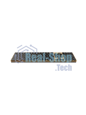 Клавиатура Genius Slimstar 7250BT гибридная, Bluetooth, радиоканал, сосновое дерево/чёрный