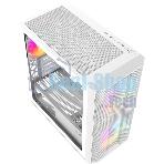 Корпус SAMA S30, Mini-Tower, белый, 2 x 140 мм, 1 x 120 мм