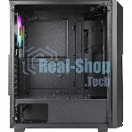 Компьютерный корпус Azza Fighter черный без БП ATX 4x120мм 2x140мм 2xUSB2.0 1xUSB3.0 audio bott PSU