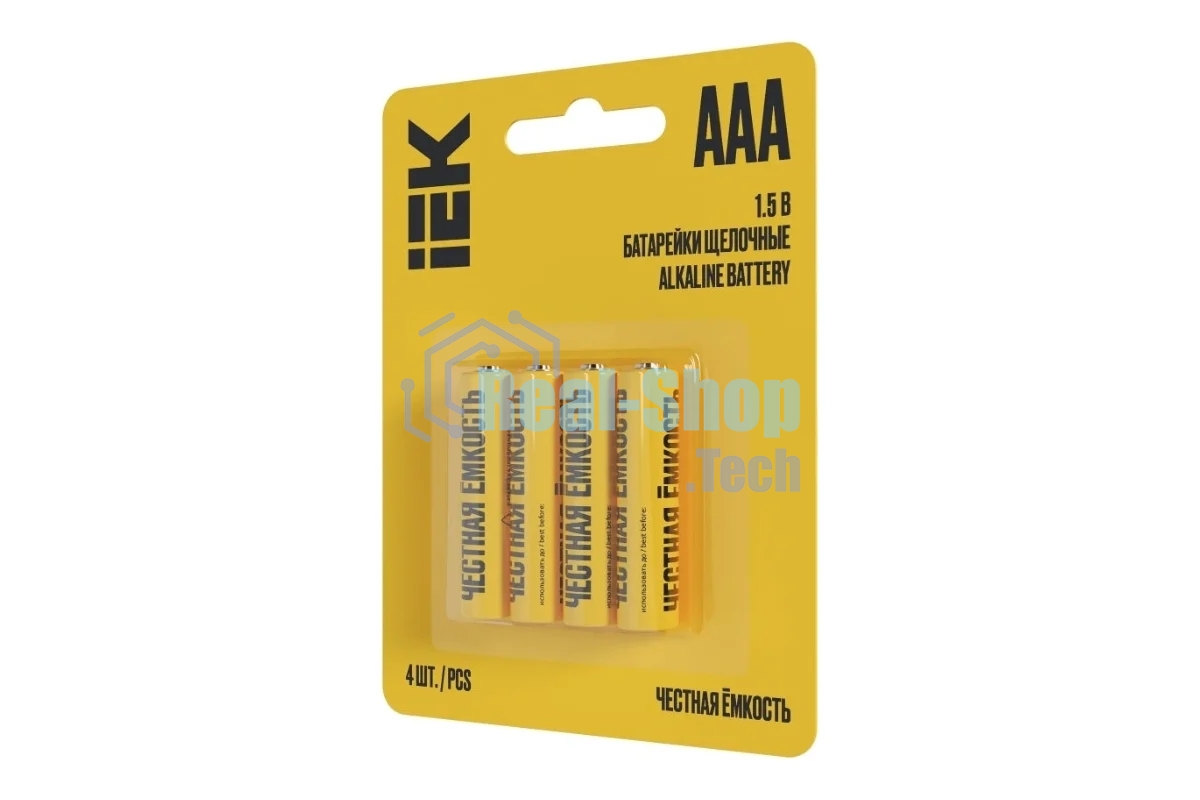 Батарейка щелочая Alkaline Optima LR03/AAA (4шт/блистер)
