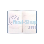 Блокнот Deli 22284BLUE 210х143 мм, искусственная кожа, 96 л, синий