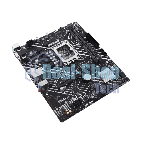 Материнская плата ASUS PRIME H610M-E-CSM, LGA 1700, Intel H610, 2xDDR5, 4xSATA, 2xM.2 PCIe 3.0 (x2, x4), 1xPCIe 4.0 x16, 1xPCIe x1, 1xHDMI, 1xDP, 1xVGA, 2xUSB-A 2.0, 2xUSB-A 3.2 Gen 1, 1x 1Gb LAN, 3x3.5 мм, 7.1, mATX