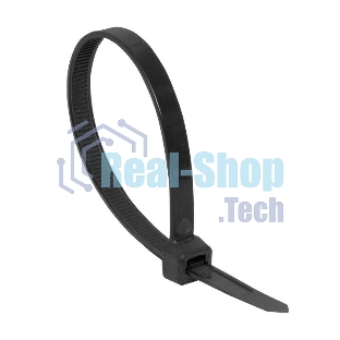 Хомут нейлоновый черный EKF Basic plc-cb-3.6x300 (3,6х300) (100 шт.)