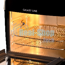 Аэрогриль Galaxy Line GL2523 черный, 2000 Вт, 13 л, сенсор, 10 программ