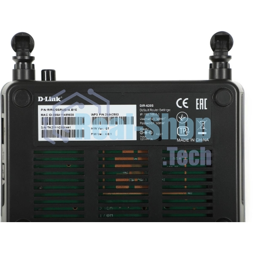 Роутер беспроводной D-Link DIR-620S/RU/B1A N300 черный