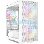Корпус SAMA S30, Mini-Tower, белый, 2 x 140 мм, 1 x 120 мм