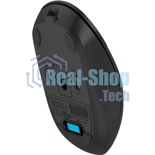 Мышь беспроводная A4Tech Fstyler FG16CS Air2 черный, 2000 dpi, радиоканал, USB, кнопки - 4