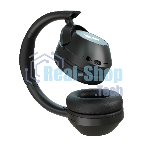 Беспроводные наушники MORE CHOICE HW11 черный, накладные, Bluetooth, до 6 ч