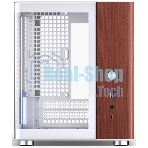 Компьютерный корпус без блока питания Case JONSBO TK-0 белый, Desktop SFF, TG, no fan, 1xUSB-A 3.2 + 1xUSB-C 3.2, SFX PSU Support, mITX белый