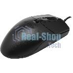 Мышь проводная A4Tech OP-720S черный, 1200 dpi, USB, кнопки - 3