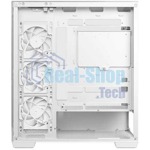 Компьютерный корпус Deepcool CG580 4F V2 WH без БП, боковое окно (панорама), 4x120мм ARGb PWM вентилятора, белый, ATX (R-CG580-WHADA4-G-2)